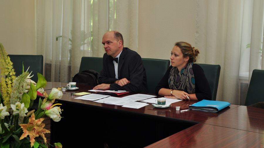 Oaspeţi din Germania la USMF „Nicolae Testemiţanu” Oaspeţi din Germania la USMF „Nicolae Testemiţanu”